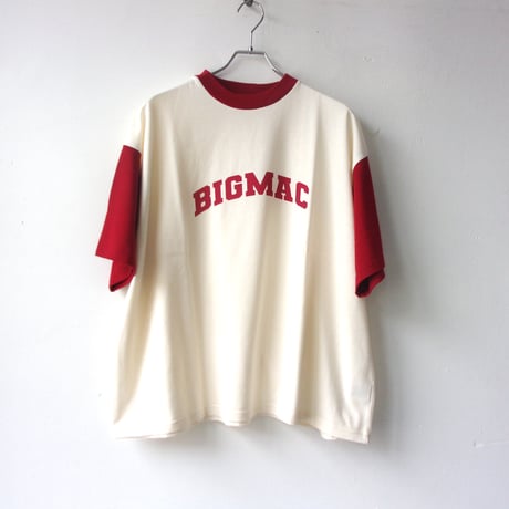 BIG MAC ビックマック PRINT RINGER TEE / BIG-170 / ビックマック プリント リンガーTシャツ