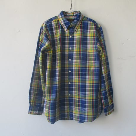 A Vontage (アボンタージ) Weekend B.D Shirts -Roan Madras Check-VTD0321-SH/マドラスBDシャツ
