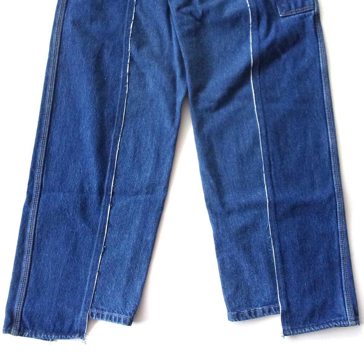 OLD PARK BAGGY CARPENTER PANTS - BLUE / sizeL /