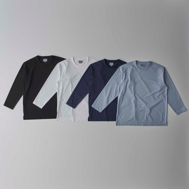 CURLY&co HIGH-GAUGE T/C TEE (L/S) / 251-130216
