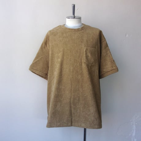 ORIGINAL Charcoal（オリジナル チャコール）× THING FABRICS（シング ファブリックス）Pile Poc T / 24-66-1-048 / パイル ポケットTシャツ