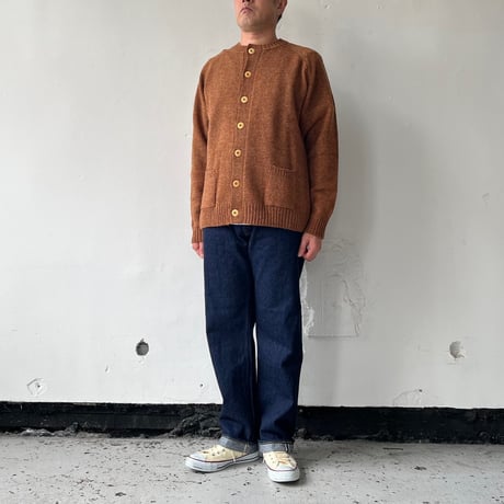 Charpentier de Vaisseau  Crew Neck Knit Cardigan | シャルパンティエドゥヴェッソ シェットランドウール カーディガン