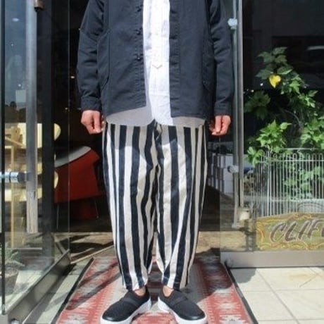 【30%Off】GOLD(ゴールド)  BLEED STRIPES BLEED CHECK COTTON WEATHER OVER PANTS