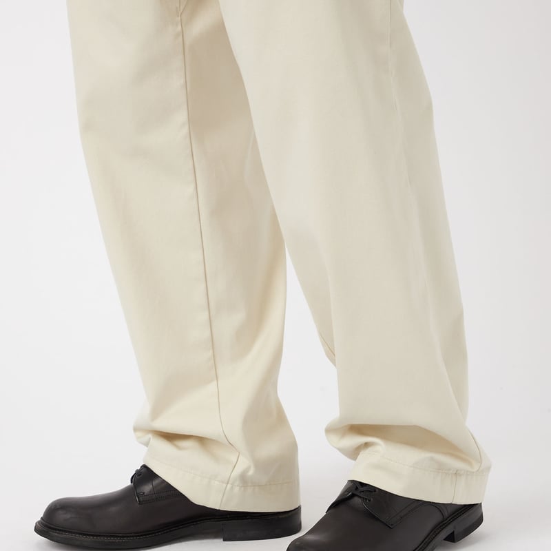 nanamica wide chino pants W32 ホワイト　白 Wide Straight Chino Pants – nanamica NEW YORK