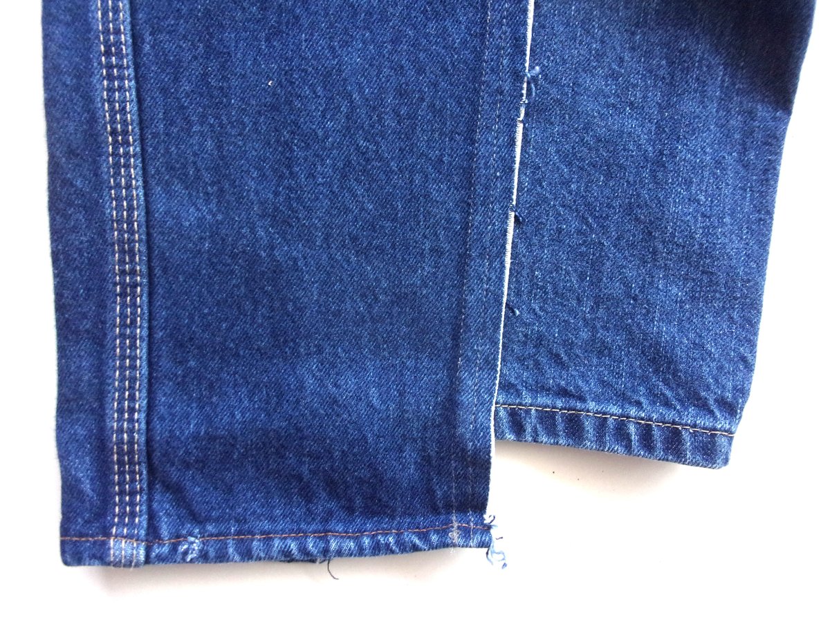 OLD PARK BAGGY CARPENTER PANTS - BLUE / sizeL /