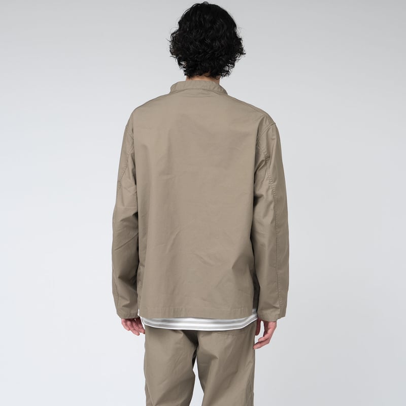 nanamica / ナナミカ Band Collar Shirt Jacket / S25S