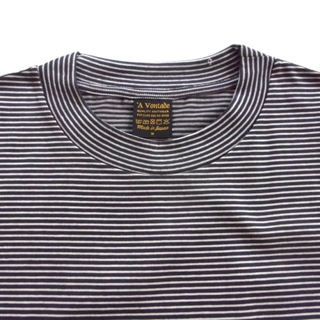 AVontade /アボンタージ Compact Border T-Shirts SS / VTD-0635-CS / コンパクト ボーダーＴ【2026SS】