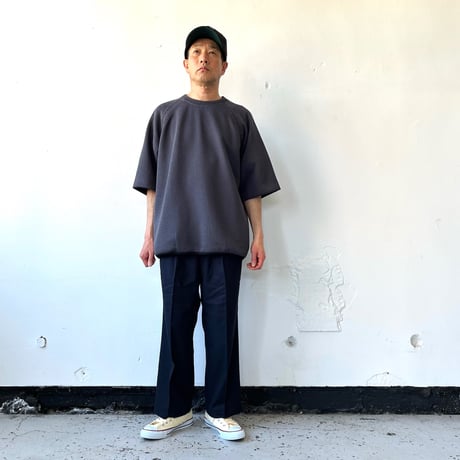 FARAH Two Tuck Side Adjustable Pants / FR401-M4004 / ファーラー 2タック サイド アジャスタブルパンツ -強撚コットン