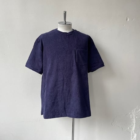ORIGINAL Charcoal（オリジナル チャコール）× THING FABRICS（シング ファブリックス）Pile Poc T / 24-66-1-048 / パイル ポケットTシャツ