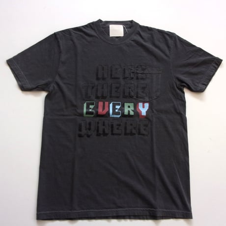 TODAY edition TODAY ALPHABET #02 SS Tee - 24-3RD-18 / トゥデイエディション トゥデイアルファベット#02