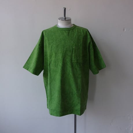 GOLD/ゴールド HEAVY COTTON BOX TEE PIGMENT DYE/GL78661/ピグメント Tee