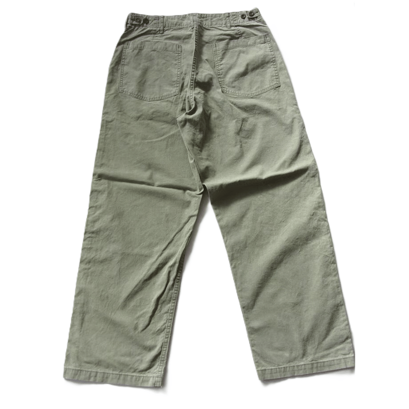 orSlow SUMMER FATIGUE PANTS -01-5103-M16-GREEN,