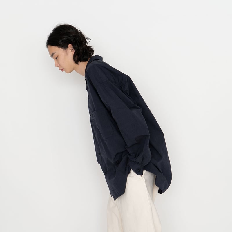 nanamica Chambray Deck Shirt / SUGS358 /ナナミカ シャ