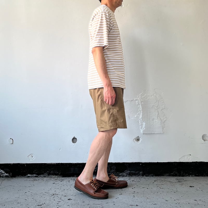 Charpentier de Vaisseau ハーフパンツ　ベージュ Charpentier de Vaisseau / シャルパンティエ・ドゥ・ヴェッソ