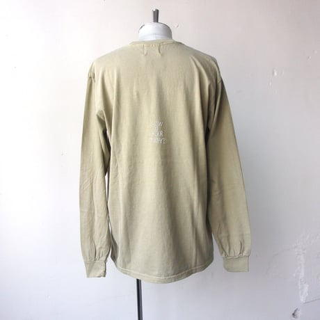 TODAY edition "MAKE PEACE" #05 LS Tee　24ｰ2nd-05 / トゥデイ エディション　ロンTee