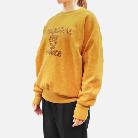 Americana（アメリカーナ)×ORIGINAL Charcoal（オリジナル チャコール）Leopards Crew L/S / 24-02-1-050 / トレーナー