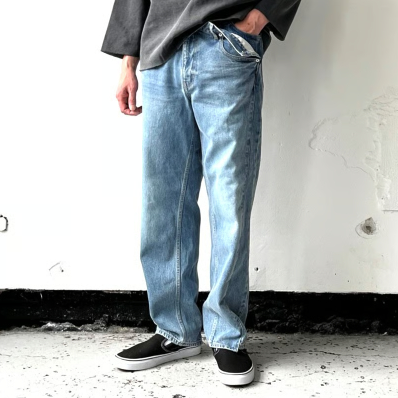 D610-12 日本製 OLD PARK オールド パーク デザイン トップス OLD PARK CROSS TEE - BLACK / OPT-01 / オールド パーク