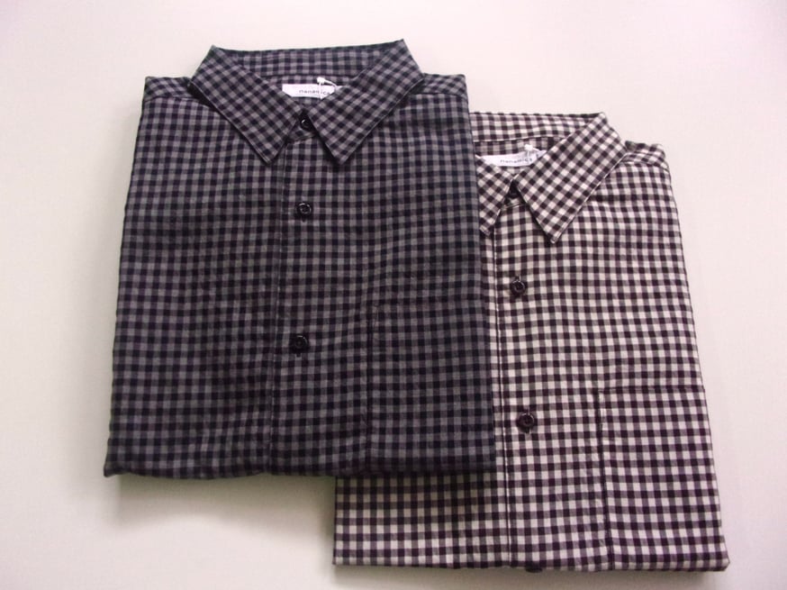 着心地が軽い.nanamica Regular Collar Wind Shirt / SUG