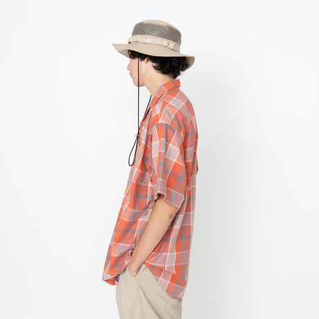 THE NORTH FACE PURPLE LABEL Open Collar H/S Shirt / NT3319N / パープルレーベル　オープンカラーシャツ
