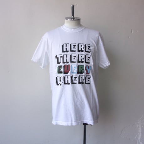 TODAY edition TODAY ALPHABET #02 SS Tee - 24-3RD-18 / トゥデイエディション トゥデイアルファベット#02