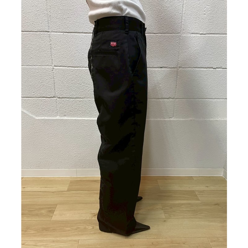 OLD PARK BAGGY WORK PANTS - CHARCOAL / OPRK-01