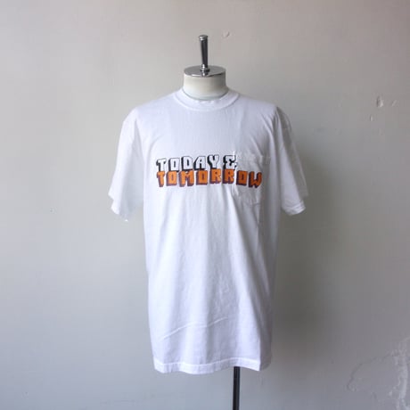 TODAY edition TODAY ALPHABET #03 SS Tee - 24-3RD-19 / トゥデイエディション トゥデイアルファベット#03