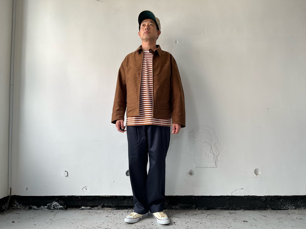 肉厚モールスキンのジャケット. AVontade 40's Sports Jacket -Mo