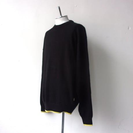 Organicsta / オーガニックスタ ORGANIC COTTON LINKING CREWNECK SWEATER /オーガニックコットン　リンキングセーター