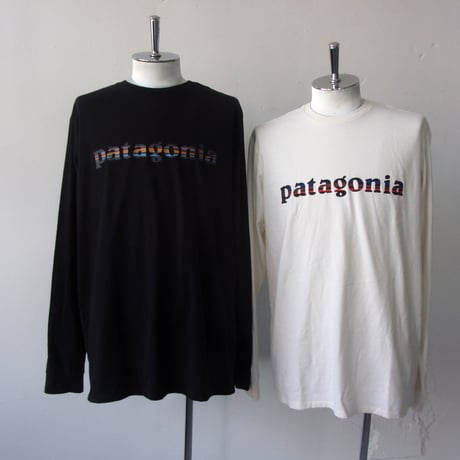 Patagonia/ M's L/S 73 Text Logo Responsibili Tee /パタゴニア　ロングスリーブTee