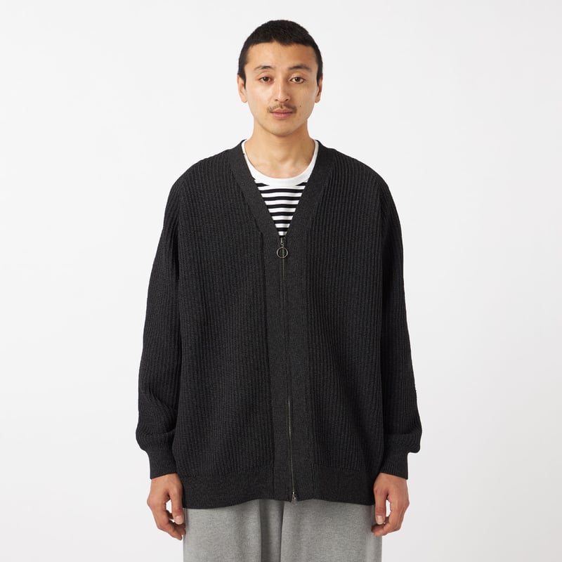 nanamica 5G Zip Cardigan / S25FJ013 /ナナミカ 5G ジッ