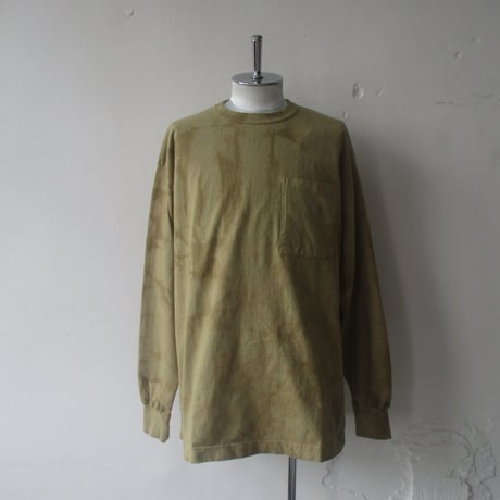 GOLD/ゴールド 14/-HEAVY COTTON L/S WIDE T-SHIRT TIE DYE DYED/GL68409/ロングスリーブTee　タイダイ