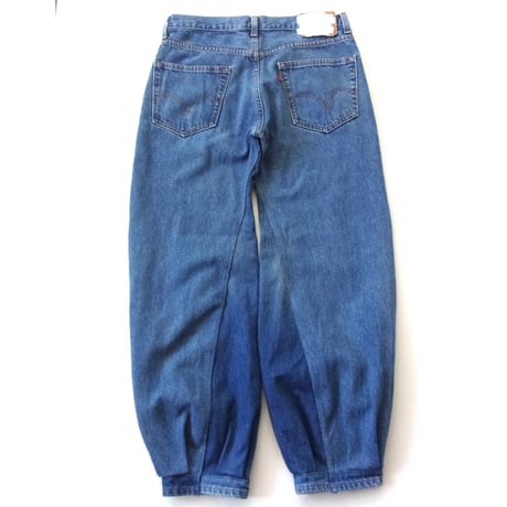 OLD PARK オールド パーク ALA JEANS - BLUE - sizeM / OP-508 / OLDPARK オールドパーク リメイク ジーンズ　デニム ブルー M