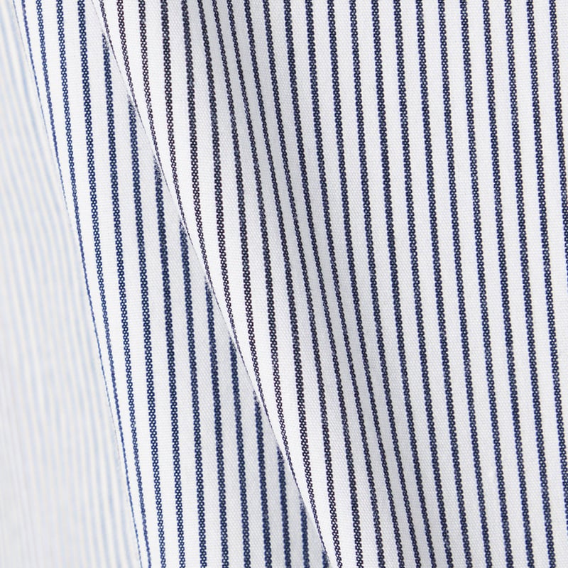 美品 MY WEAKNESS 24AW SHAUN SHIRT ストライプ MY WEAKNESS / SHAUN SHIRT BLUE STRIPE