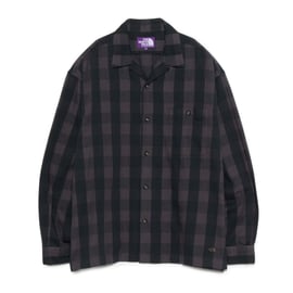 パープルの新型チェックネルシャツ!! 2025fw.THE NORTH FACE