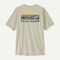 Patagonia Men's Capilne Cool Daily Shirt- BOARDSHORT LOGO /パタゴニア メンズ キャプリーン クールデイリーシャツ（ボードショーツ・ロゴ）