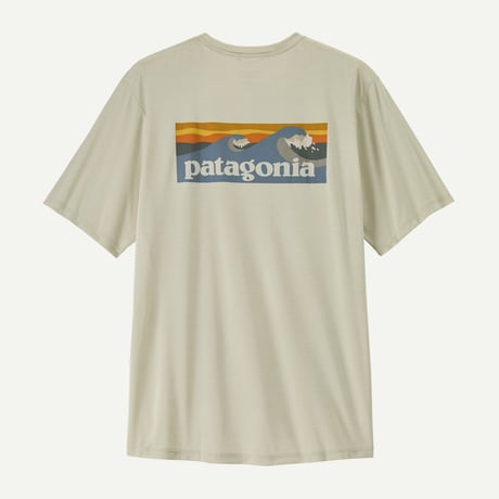 Patagonia Men's Capilne Cool Daily Shirt- BOARDSHORT LOGO /パタゴニア メンズ キャプリーン クールデイリーシャツ（ボードショーツ・ロゴ）