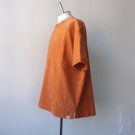 ORIGINAL Charcoal（オリジナル チャコール）× THING FABRICS（シング ファブリックス）Pile Poc T / 24-66-1-048 / パイル ポケットTシャツ