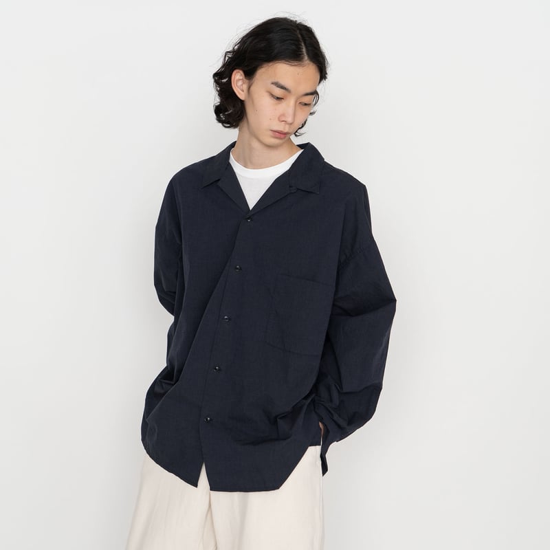 nanamica Chambray Deck Shirt / SUGS358 /ナナミカ シャ