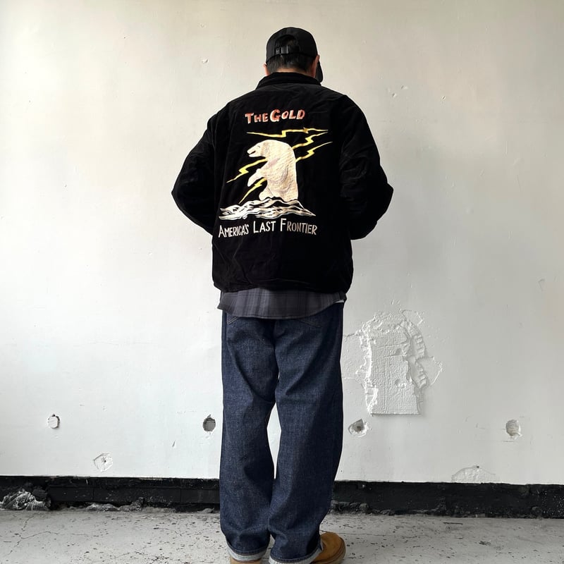 GOLD VELVETEEN ALASKA JACKET / GL15678 / ゴールド(東