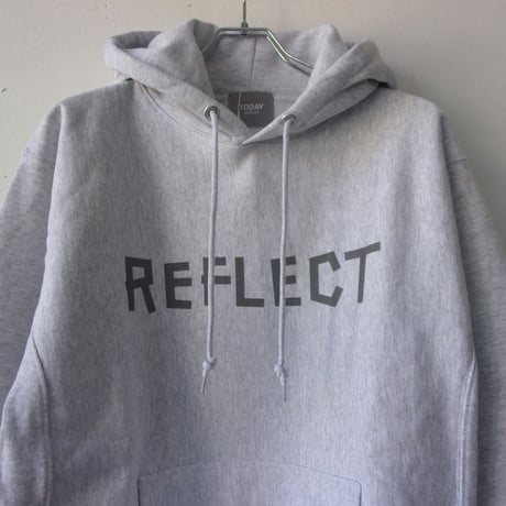 TODAY edition reflect #02 Hooded Sweat/ トゥデイ エディション reflect #02 パーカー / あたたかいリバースウィーブタイプ