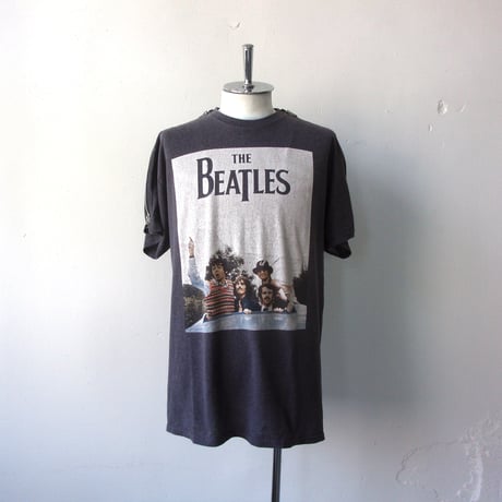 OLD PARK Zip Shoulder Tee #Vintage / OPT-17 / OLDPARK オールドパーク ジップショルダー Tシャツ Beatles