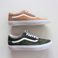 VANS Pig Suede  Old Skool - suede- バンズ オールドスクール -スウェード / Tabaco Brown / Green Leaf
