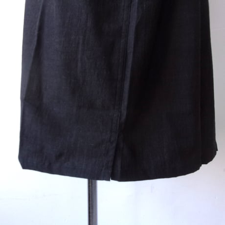 AVontade Open Collar Shirts S/S - Cotton/Linen Chambray- VTD-0383-SH- コットンリネン オープンカラー【2025SS新色】