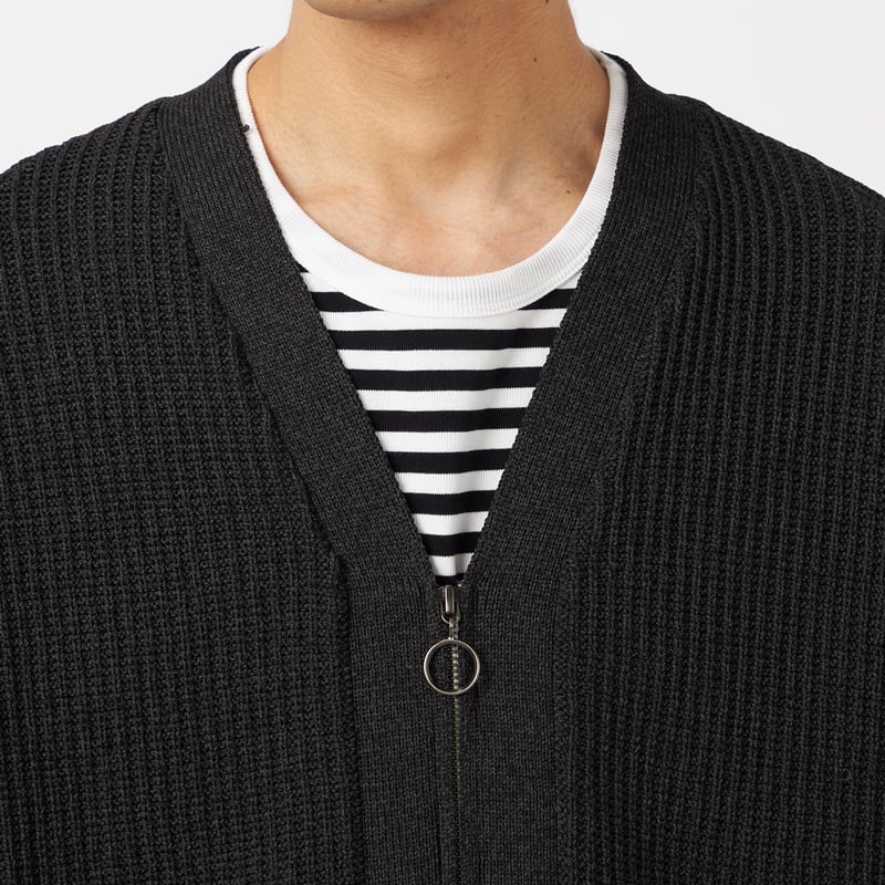 nanamica 5G Zip Cardigan / S25FJ013 /ナナミカ 5G ジッ