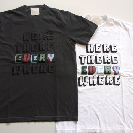 TODAY edition TODAY ALPHABET #02 SS Tee - 24-3RD-18 / トゥデイエディション トゥデイアルファベット#02