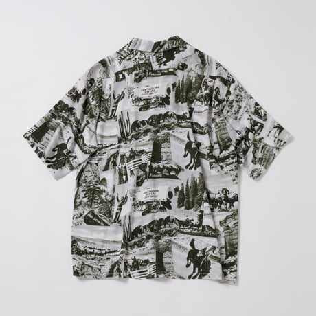 GOLD / ゴールド RAYON ALOHA SHRIT  “PANIOLO“/ GL39199 / ”パニオロ”アロハシャツ
