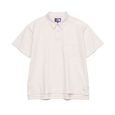 THE NORTH FACE PURPLE LABEL Field H/S Big Polo / NT3313N / パープルレーベル　ビック　ポロシャツ 　草木染め【2023SS.】