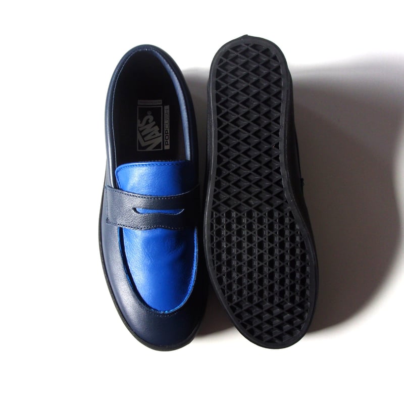 Vans Skate Loafer - Navy/Royal Blue - バンズ スケート 