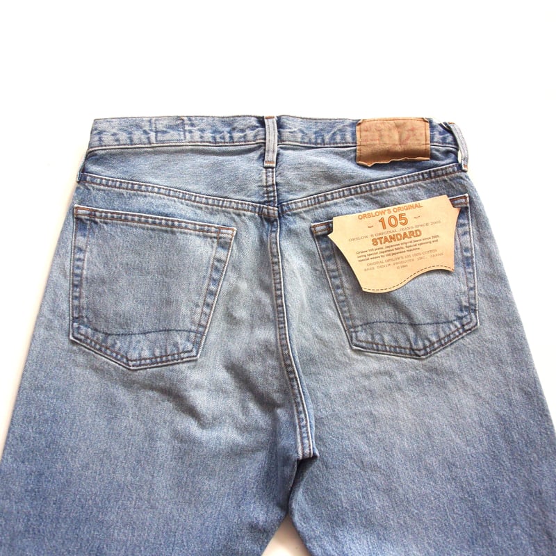 orSlow / オアスロウ 105 90'S DENIM SKY BLUE -01-1050