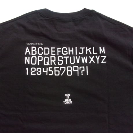 TODAY edition "TODAY" SS Tee - 25-1ST-08 / トゥデイエディション トゥディTシャツ ［25-1ST］